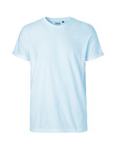 Neutral O61001 - Camiseta ajustada homem Azul claro