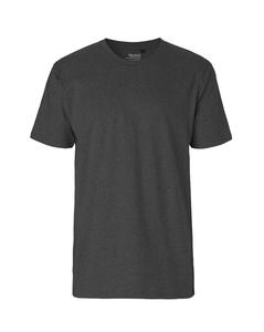 Neutral O61001 - Camiseta ajustada homem Carvão vegetal