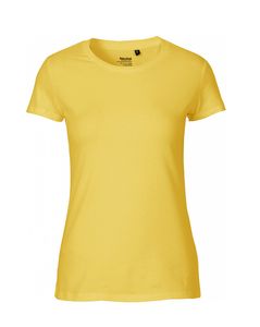 Neutral O81001 - Camiseta babylook mulher Neutral Yellow