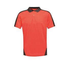 Regatta RGS174 - Camisa polo contraste Coolweave Classic Red / Black