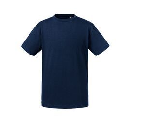 Russell RU108B - Camisa orgânica infantil Azul profundo