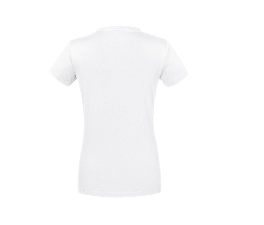 Russell RU118F - T-shirt feminina de peso pesado orgânico