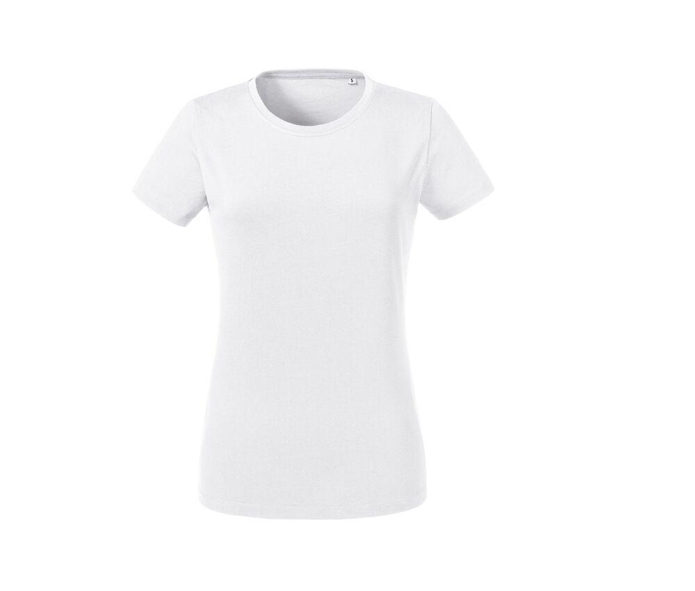 Russell RU118F - T-shirt feminina de peso pesado orgânico