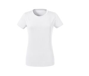 Russell RU118F - T-shirt feminina de peso pesado orgânico White