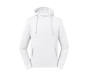 RUSSELL RU209M - Sweat capuche organique White