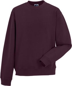 Russell RU262M - Sweatshirt R262M Clássica Manga Reta Burgundy