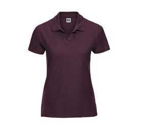 Russell RU577F - Polo Piqué Mulher R577F Better Burgundy