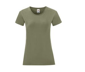 Fruit of the Loom SC151 - Camiseta 150 gola redonda Classic Olive