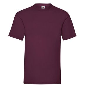 Fruit of the Loom SC220 - Camiseta masculina de gola redonda Burgundy
