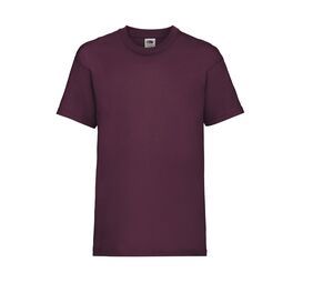 Fruit of the Loom SC231 - T-Shirt De Criança Value Weight (61-033-0) Burgundy