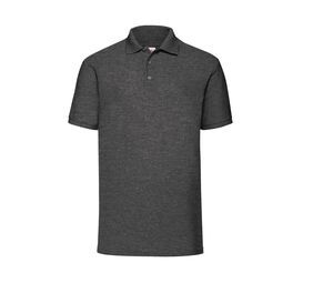 Fruit of the Loom SC280 - 65/35 Polo Piqué Dark Heather Grey