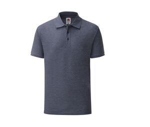 Fruit of the Loom SC280 - 65/35 Polo Piqué Heather Navy