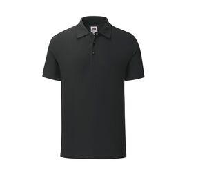 Fruit of the Loom SC3044 - Camisa pólo icônica Black