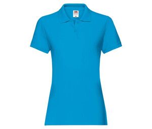 Fruit of the Loom SC386 - Camisa polo feminina de algodão