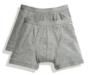 Fruit of the Loom SC7026 - Cueca boxer larga Light Grey Marl