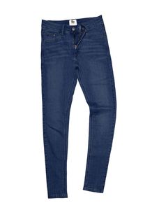 AWDIS SO DENIM SD011 - Calça jeans reta mulheres Dark Blue Wash