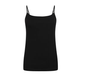 SF Women SK126 - Camiseta básica alças finas mulher Black