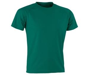 Spiro SP287 - T-shirt respirável AIRCOOL Verde garrafa