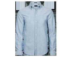 Tee Jays TJ4000 - Camisa Oxford para homem Azul claro
