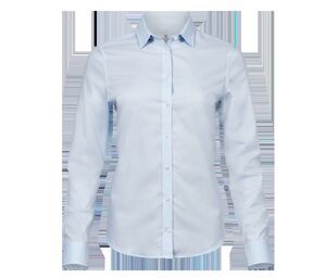 Tee Jays TJ4025 - Camisa De Luxo para mulher Azul claro