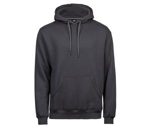 Tee Jays TJ5430 - Sweatshirt de capucho grossa para homem Cinzento escuro