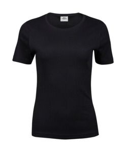 Tee Jays TJ580 - Tshirt interlock para mulher Black