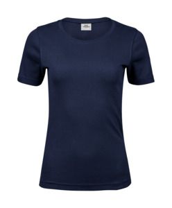 Tee Jays TJ580 - Tshirt interlock para mulher Azul marinho