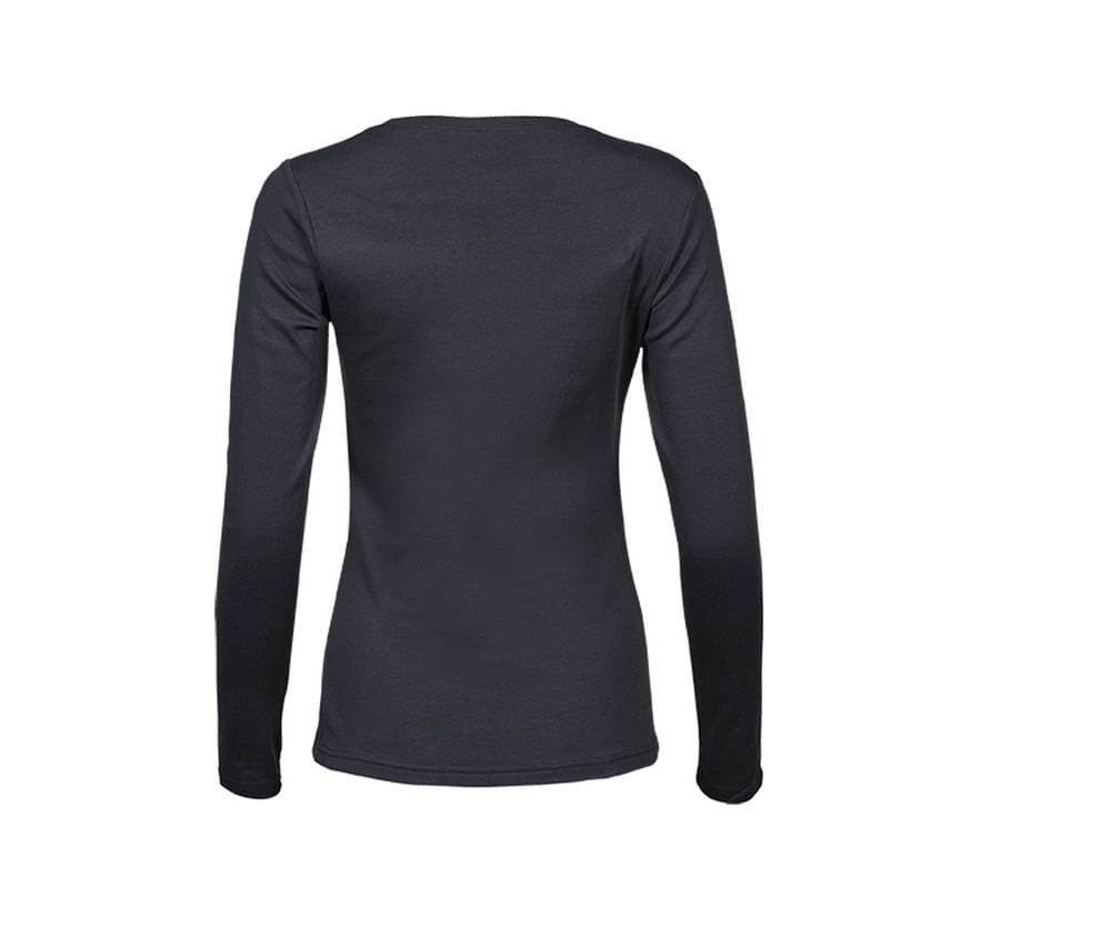 Tee Jays TJ590 - Tshirt de manga comprida interlock para mulher