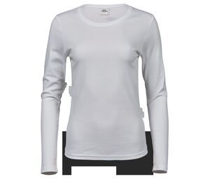 Tee Jays TJ590 - Tshirt de manga comprida interlock para mulher White