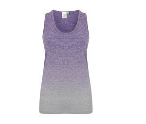 Tombo TL302 - Regata feminina Tombo Purple / Light Grey Marl