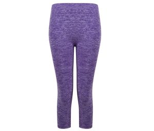 Tombo TL306 - Leggins de mulher 3/4 Purple Marl