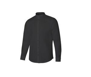 VELILLA V5013S - Camisa gola mandarim profissional Black
