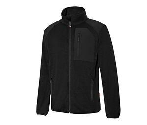 VELILLA V6008 - VESTE POLAIRE MOLLETONÉ Black / Black