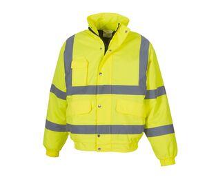 Yoko YK211 - Casaco bomber de alta visibilidade Hi Vis Yellow