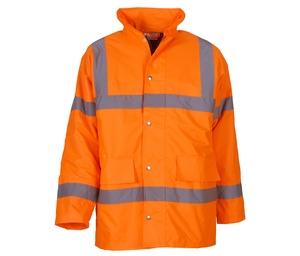 Yoko YK300 - Parka acolchoada de alta visibilidade Hi Vis Orange