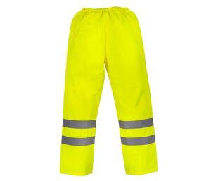 Yoko YK461 - Calças de duas cores de alta visibilidade Hi Vis Yellow