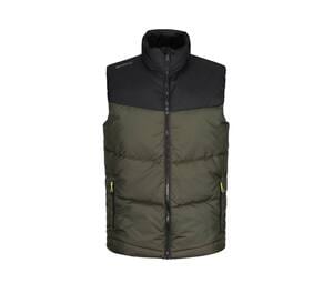 REGATTA RGA870 - Bodywarmer matelassé Dark Khaki/Black