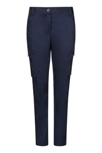 Velilla 103002SW - WOMEN'S MULTI-POCKET STRETCH PANTS Navy Blue