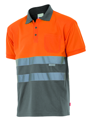 Velilla 173 - POLO BICOLOR MC AV