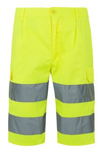 Velilla 303005 - BERMUDAS AV Hi-Vis Yellow