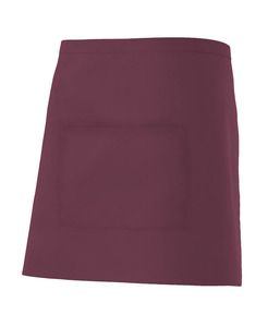 Velilla 404201 - AVENTAL CURTO Maroon