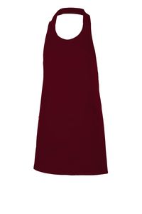 Velilla 404212 - AVENTAL PEITO Maroon