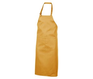 NEWGEN TB201 - Cotton bib apron with pocket Mostarda