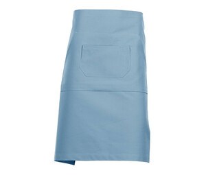 NEWGEN TB203 - Cotton mid-length bartender's apron Azul céu