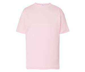 JHK JK154 - Camiseta básica infantil Cor-de-rosa