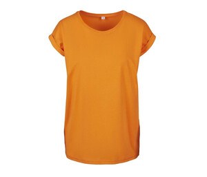 Build Your Brand BY021 - Camiseta básica gola redonda Paradise Orange