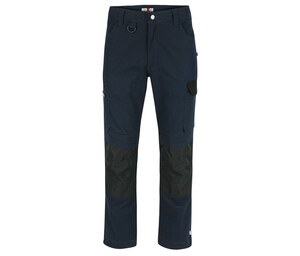 HEROCK HK015 - Multipocket workwear trousers AZUL MARINHO/PRETO