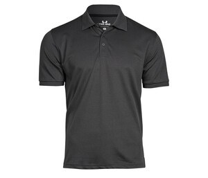 TEE JAYS TJ7000 - Recycled polyester/elastane polo shirt Cinzento escuro