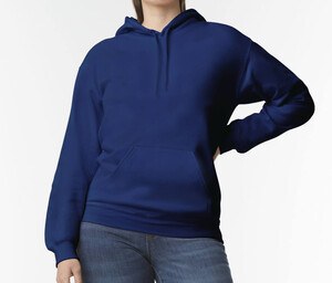 GILDAN GNSF50 - Unisex hooded sweatshirt Azul marinho