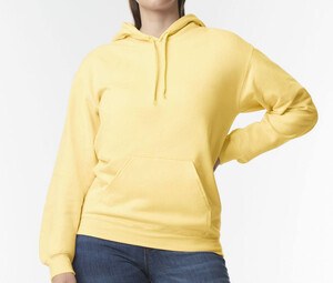 GILDAN GNSF50 - Unisex hooded sweatshirt Amarelo Haze